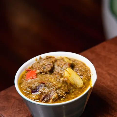 Jamaican Goat Curry at Denver Curry House